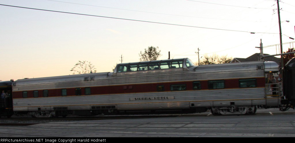 Private passenger car on AAPRCO special train 956